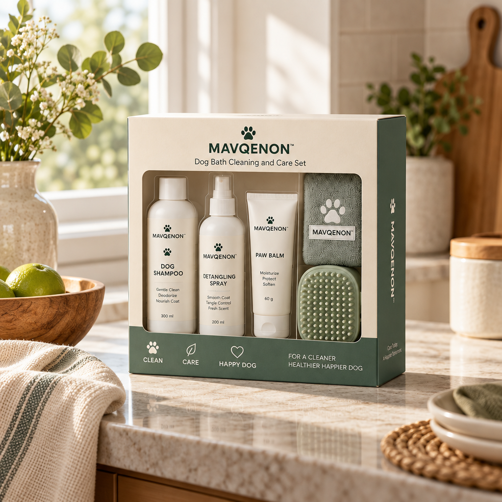 MAVQENON™ Dog Bath Cleaning and Care Set image 2