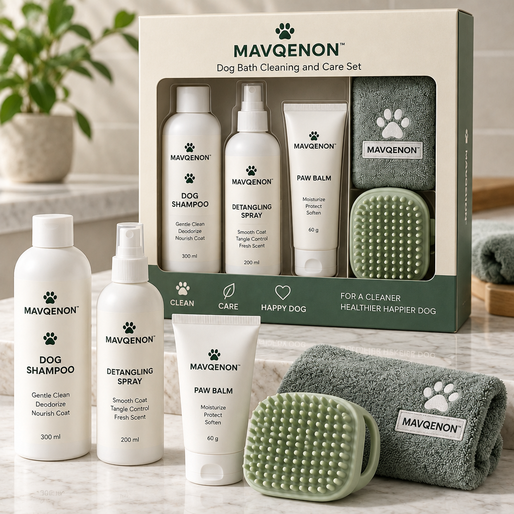 MAVQENON™ Dog Bath Cleaning and Care Set image 3