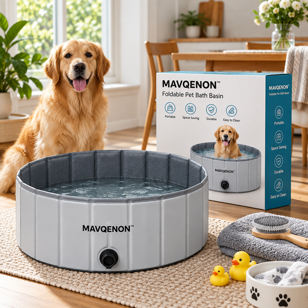 MAVQENON™ Foldable Pet Bath Basin image 2