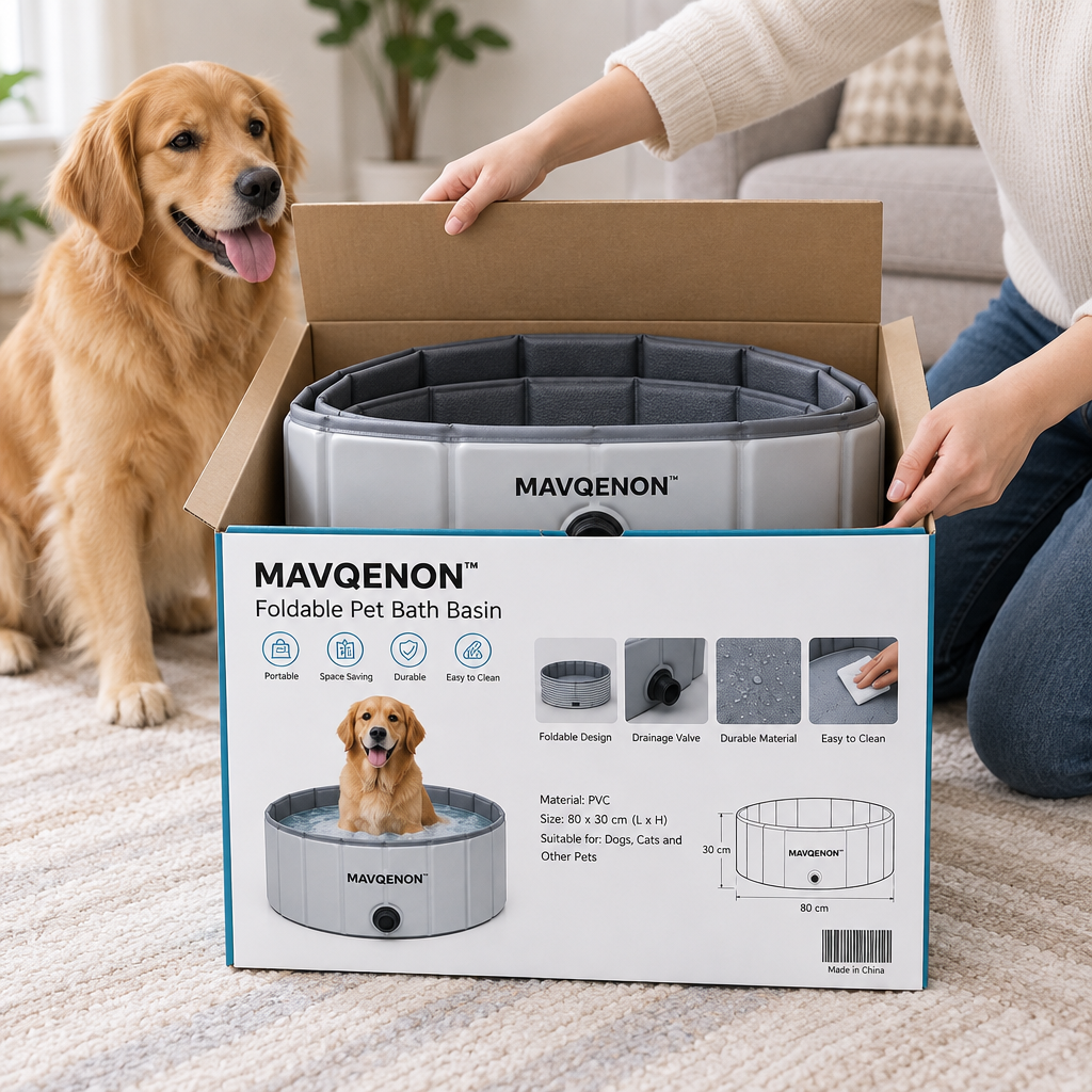 MAVQENON™ Foldable Pet Bath Basin image 4