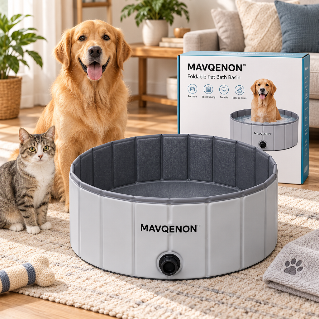 MAVQENON™ Foldable Pet Bath Basin image 5
