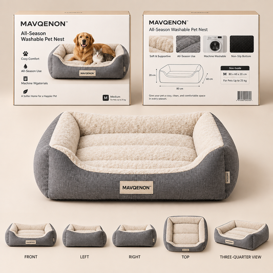 MAVQENON™ All-Season Washable Pet Nest primary image