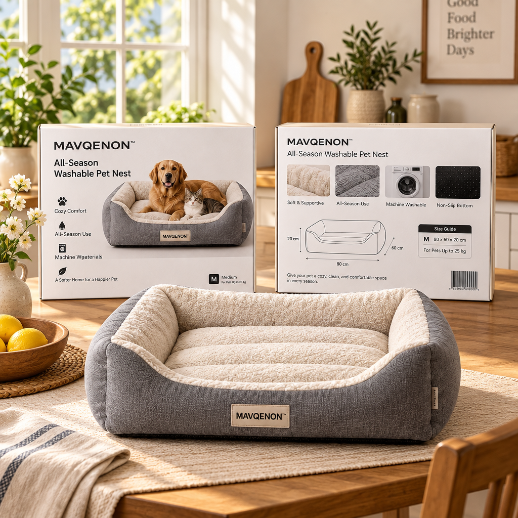 MAVQENON™ All-Season Washable Pet Nest image 2