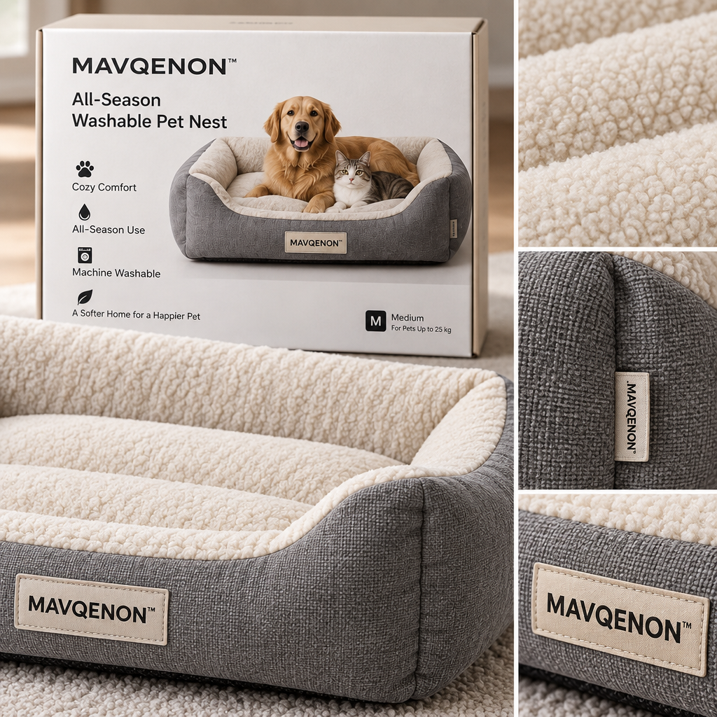 MAVQENON™ All-Season Washable Pet Nest image 3