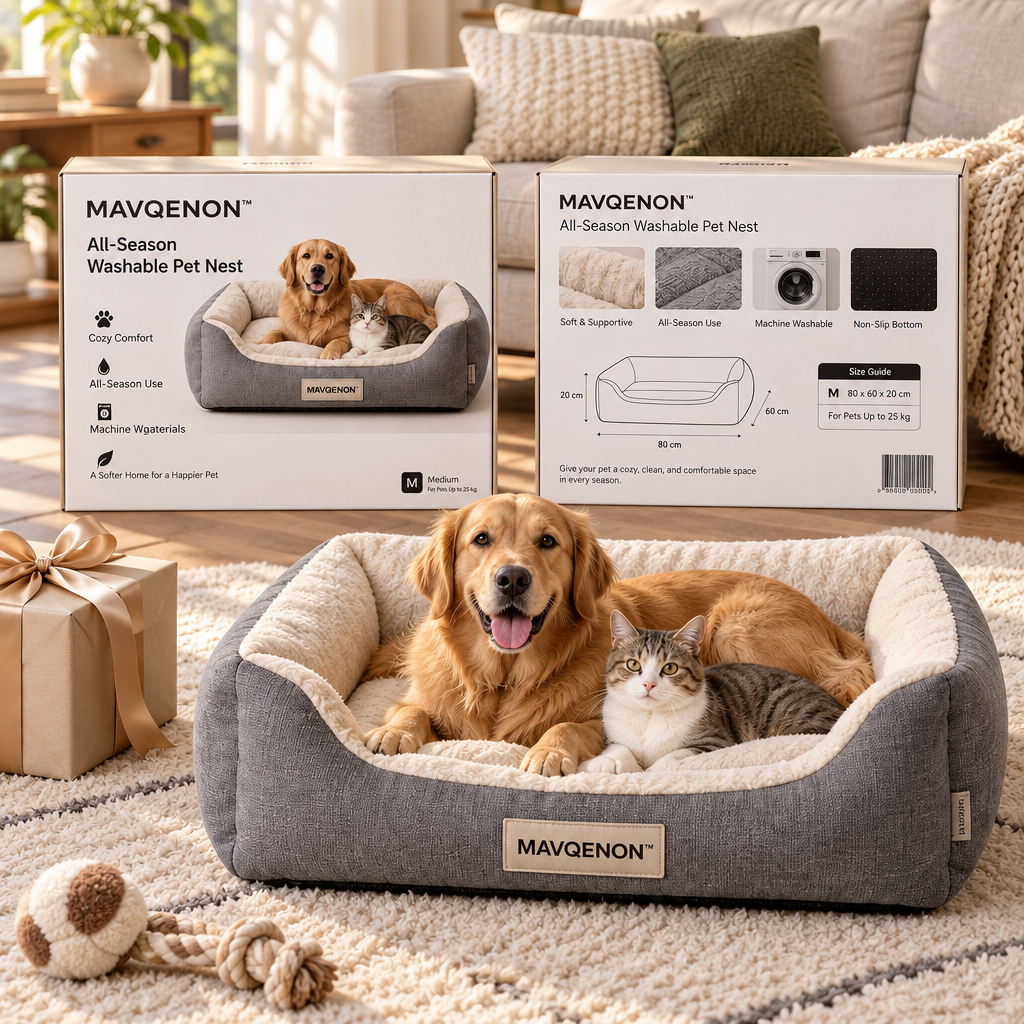 MAVQENON™ All-Season Washable Pet Nest image 5