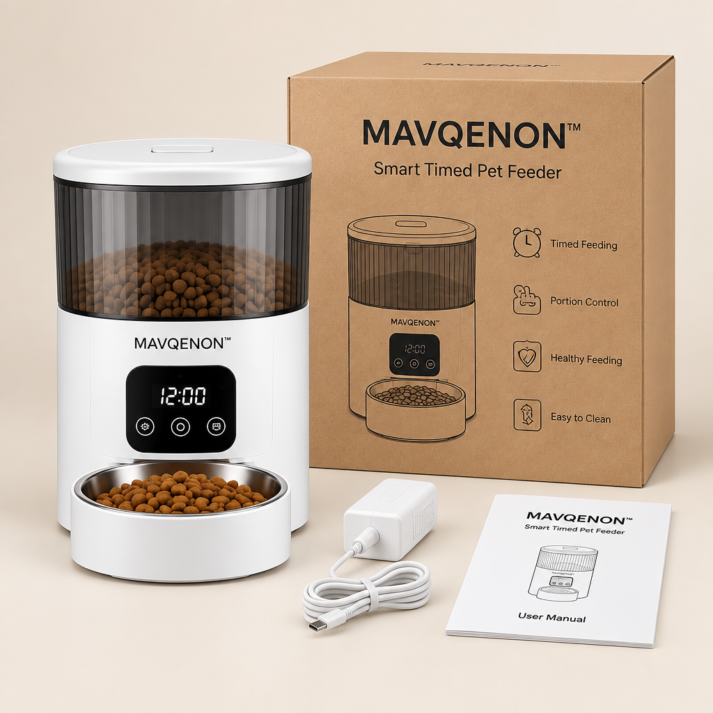 MAVQENON™ Smart Timed Pet Feeder primary image