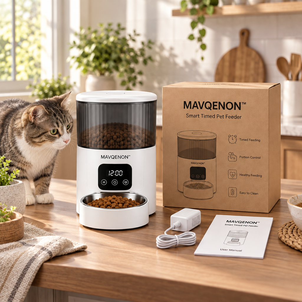 MAVQENON™ Smart Timed Pet Feeder image 2