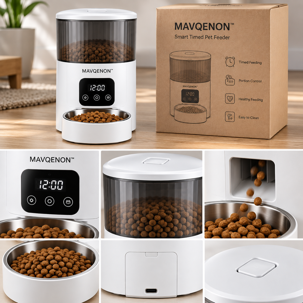 MAVQENON™ Smart Timed Pet Feeder image 3