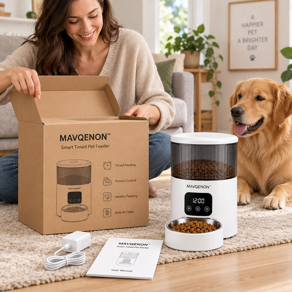 MAVQENON™ Smart Timed Pet Feeder image 4
