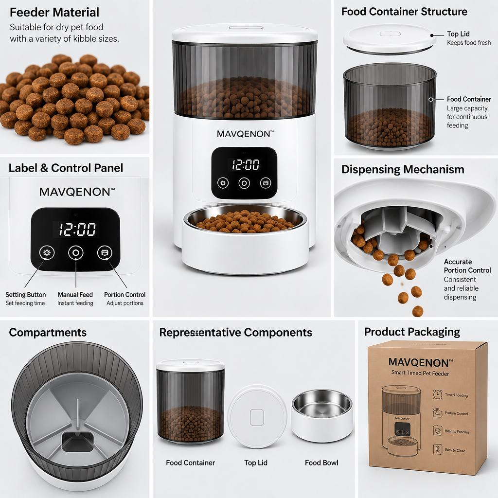 MAVQENON™ Smart Timed Pet Feeder image 6